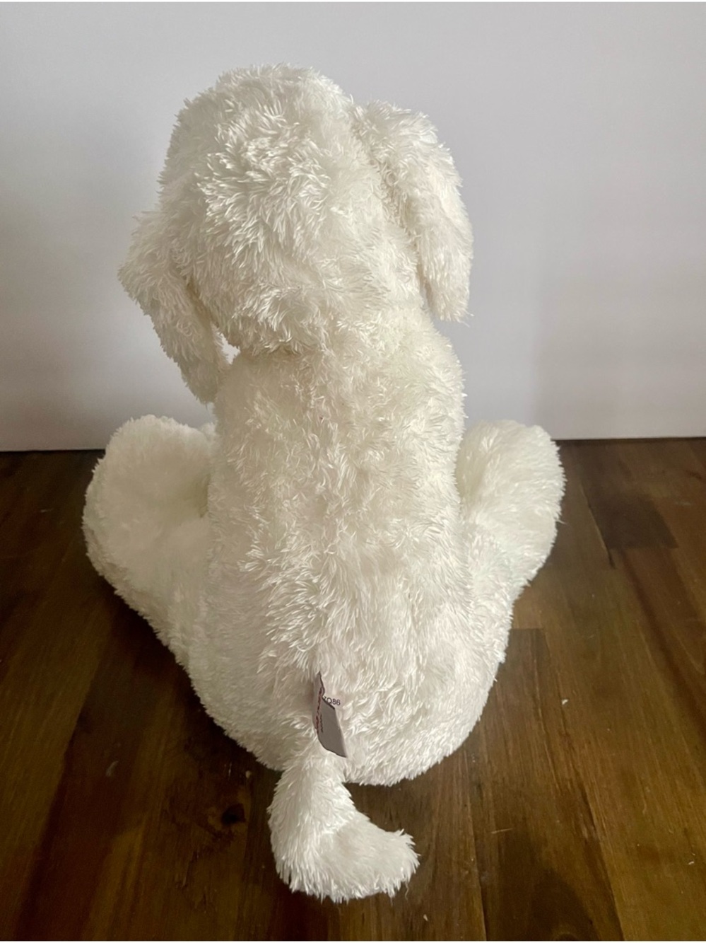 Vintage Gund White Puppy Dog 43334 Plush 17" Boscov's Blizzard Stuffed Animal - Picture 3 of 6